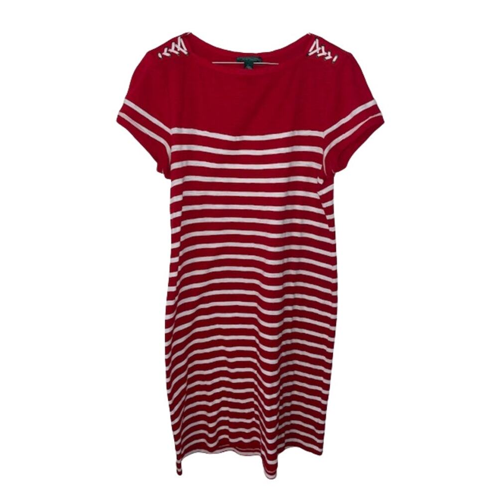Ralph Lauren Lauren Jeans Company Sz Large Teeshirt Dress EUC